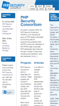 Mobile Screenshot of phpsec.org